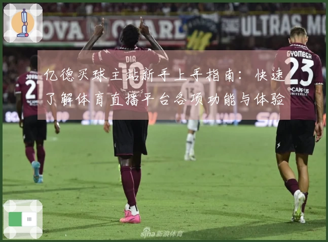 亿德买球主站新手上手指南：快速了解体育直播平台各项功能与体验